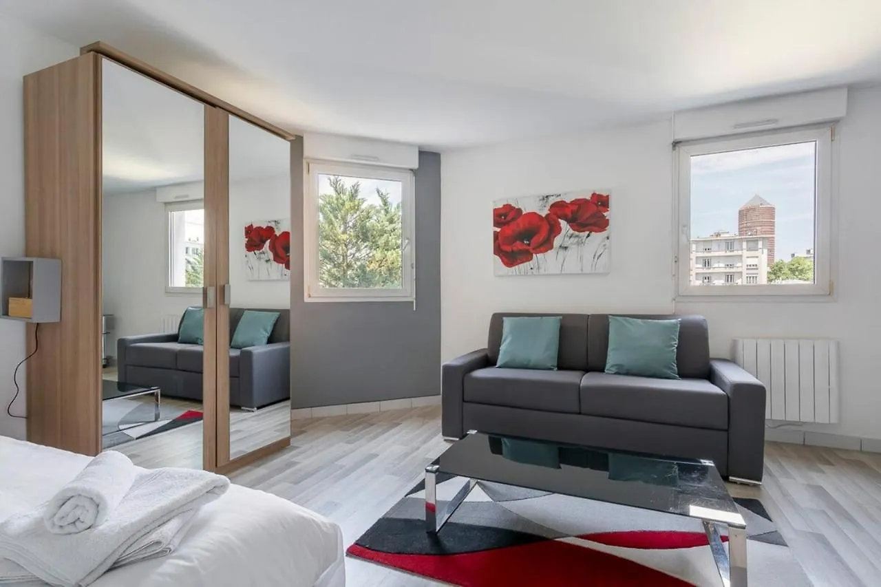 Studio Abondance - Proche Garemetrobus - Calme Apartment Lyon France