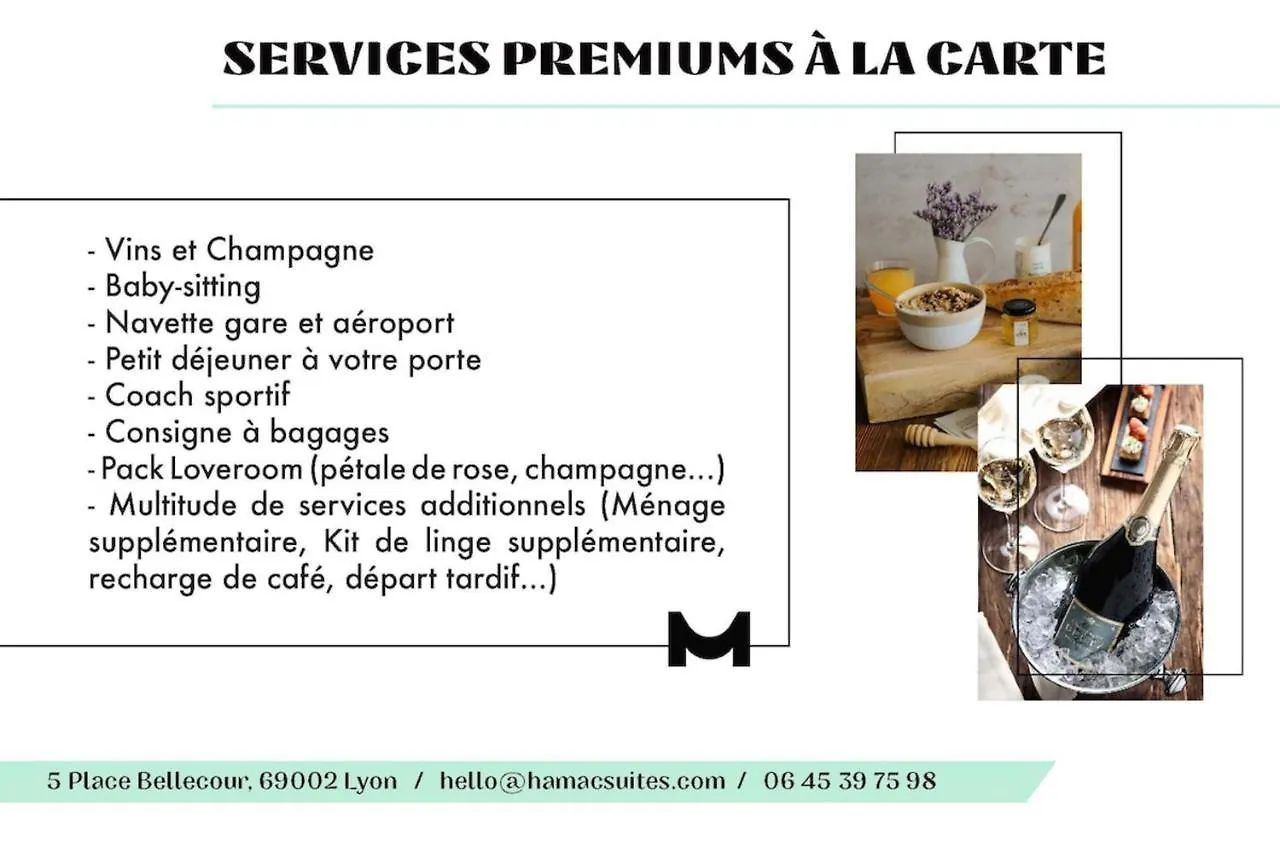 Studio Abondance - Proche Garemetrobus - Calme Apartment Lyon 0*,  France